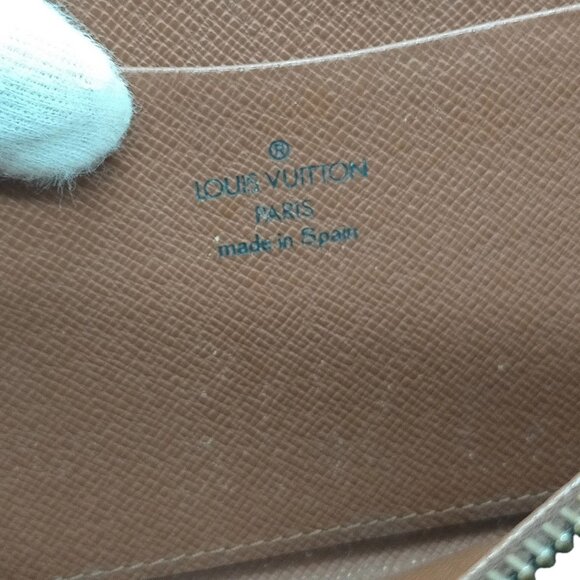 184223BV (L3) Louis Vuitton Wallet Long Brown Monogram - Picture 8 of 10